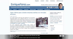 Desktop Screenshot of enriquefarez.com